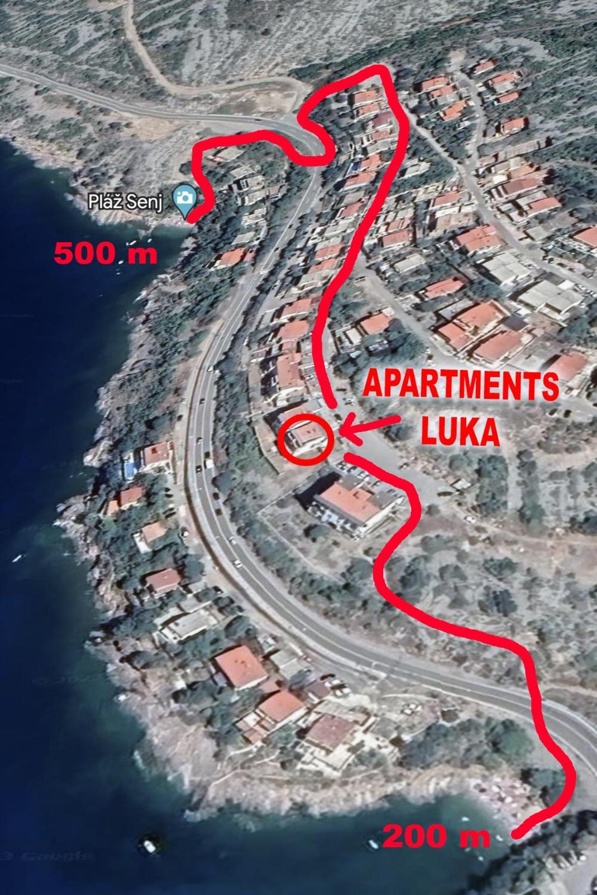 Studio Apartman Luka Senj  Exterior foto